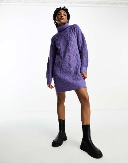 Plum hotsell knitted dress