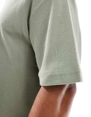 Brave Soul High Neck Oversized T-shirt