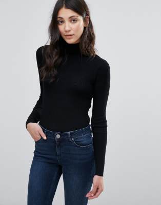 high roll neck jumper