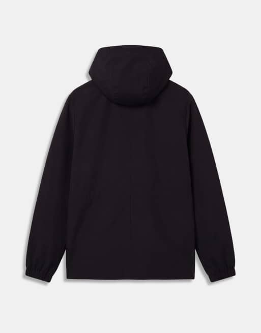 Brave Soul hooded jacket in black with multi pocket detail, 8 of 10
