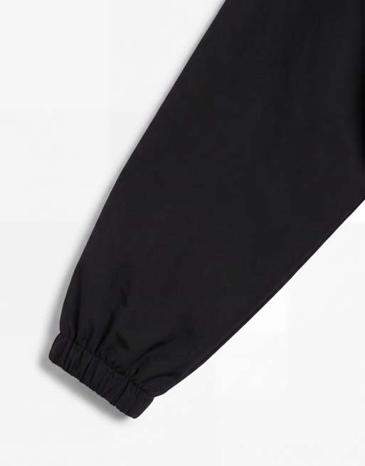Brave Soul hooded jacket in black with multi pocket detail, 9 of 10