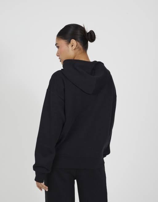 Brave Soul - Hoodie met rits in zwart, 2 van 4