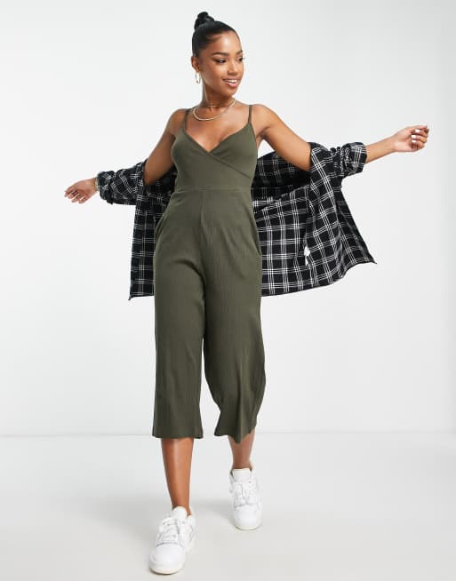 Wrap 2024 culotte jumpsuit