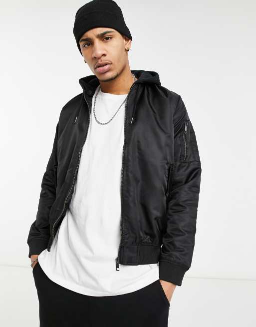 Brave Soul jacket in black