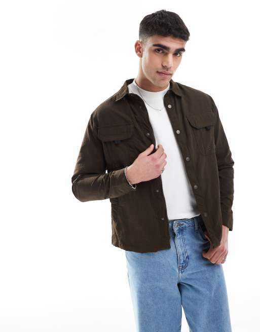 Brave Soul Jacket in Mocha