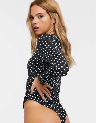 polka dot bodysuit