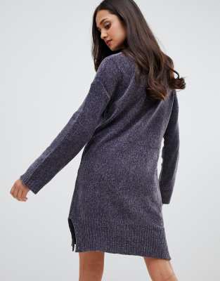 chenille jumper dress