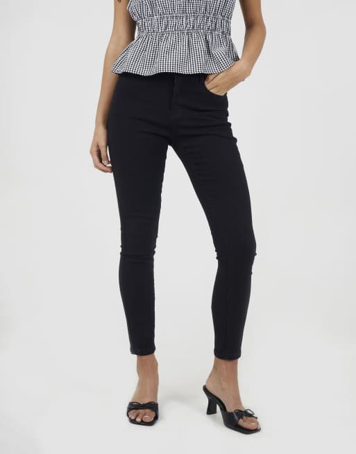 Brave Soul - Jean skinny stretch à taille haute - Noir, 3 de 4