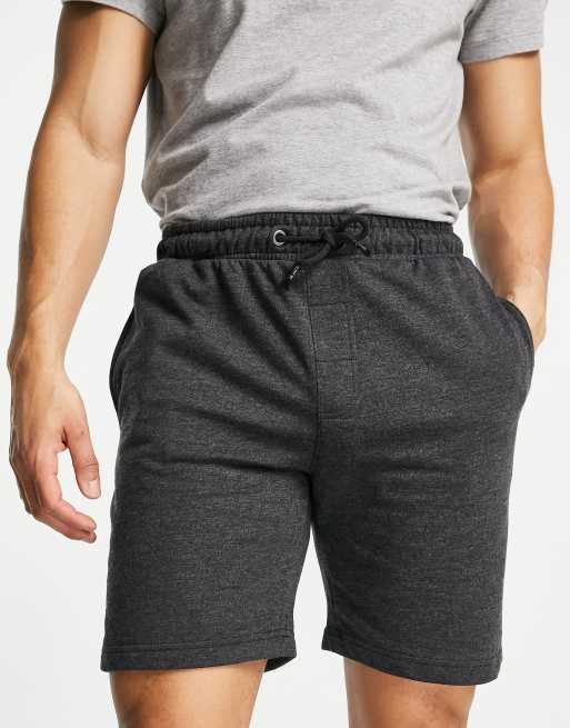 Brave Soul Jersey short in donker antraciet ASOS