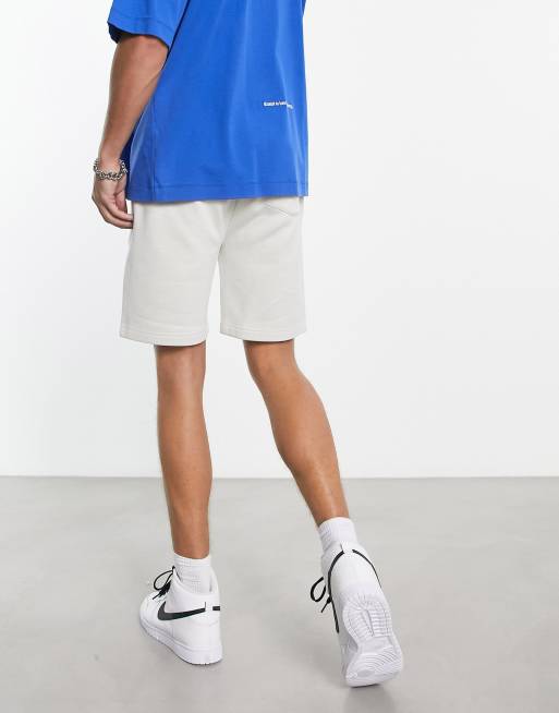 Brave Soul - Jersey short in lichtgrijs, 2 van 4