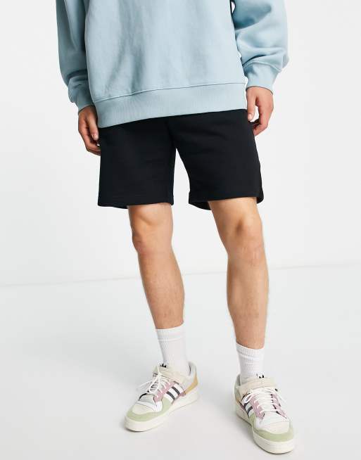 Brave Soul jersey shorts in black | ASOS