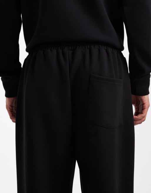 Brave Soul - Jogger d'ensemble en imitation néoprène - Noir, 5 de 5