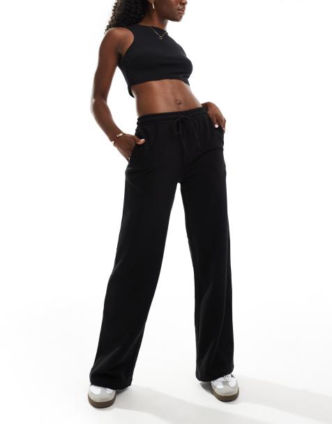 Brave Soul - Joggers neri a fondo ampio - view 1