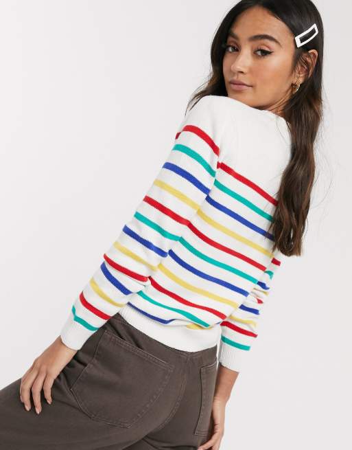 brave soul rainbow jumper