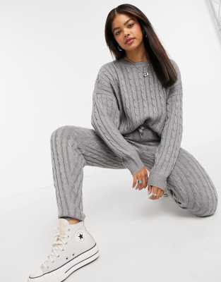 knitted tracksuit set