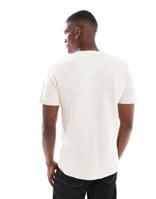 Brave Soul Knit T-shirt In Neutral