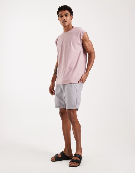 Brave Soul - Lavendellilla oversized tanktop, 2 af 5