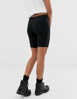 black legging shorts