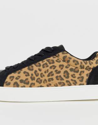 leopard print trainers asos
