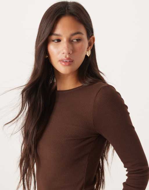 brown long sleeve shirt dress Terani Mother of the Bride Dress 251M4448 main image 0