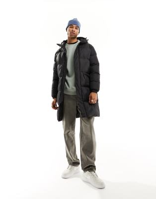 Brave soul store longline puffer jacket