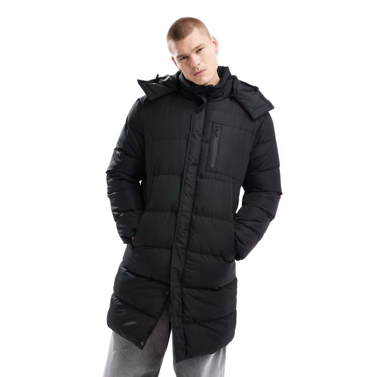 Brave soul longline puffer on sale