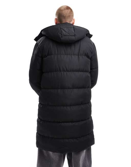 Mens Jackets Brave Soul Puffer Parka Jacket With Hood Brave Soul