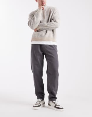 Brave Soul Loose Fit Jeans In Gray