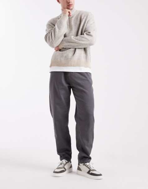 Brave Soul loose fit jeans in grey