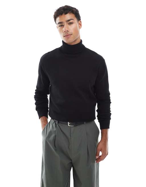 Brave Soul - Maglione dolcevita nero