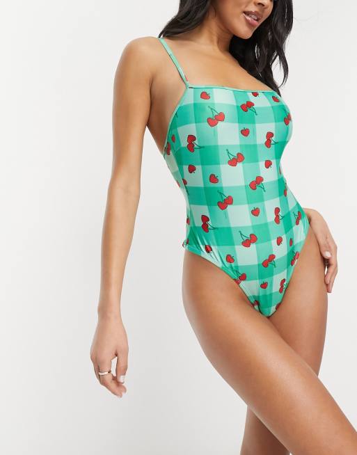 Maillot de best sale bain cerises