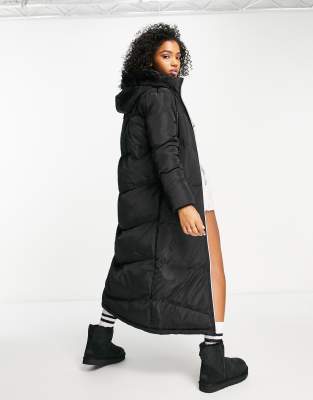 Brave soul arna padded coat with faux fur trim hood new arrivals