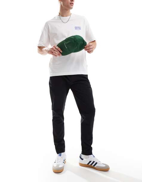 Brave Soul - Marineblå bukser i ripstop i slim fit - view 1