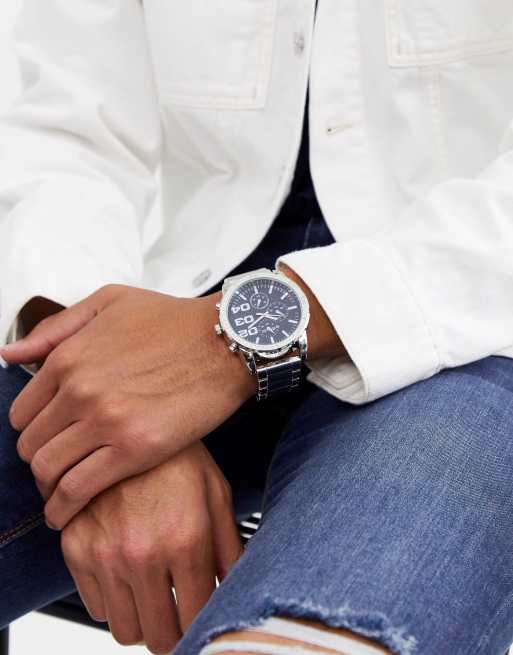 Brave Soul - Montre-bracelet à cadran bleu, 3 de 4