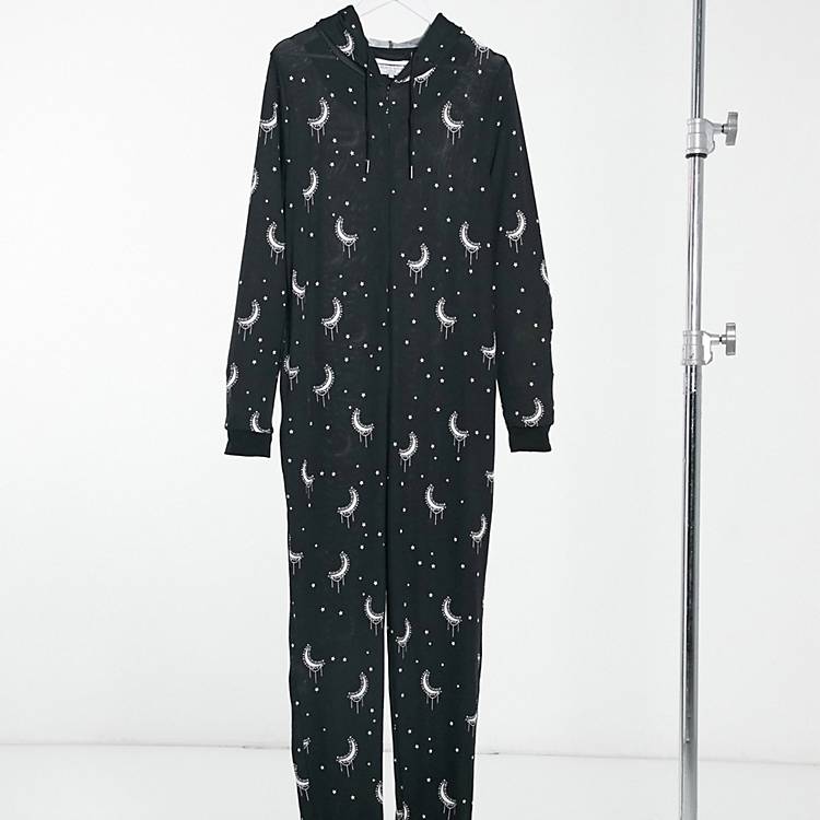 Kunstneriske Citron afbryde Brave Soul moon all-in-one sleepwear jumpsuit | ASOS