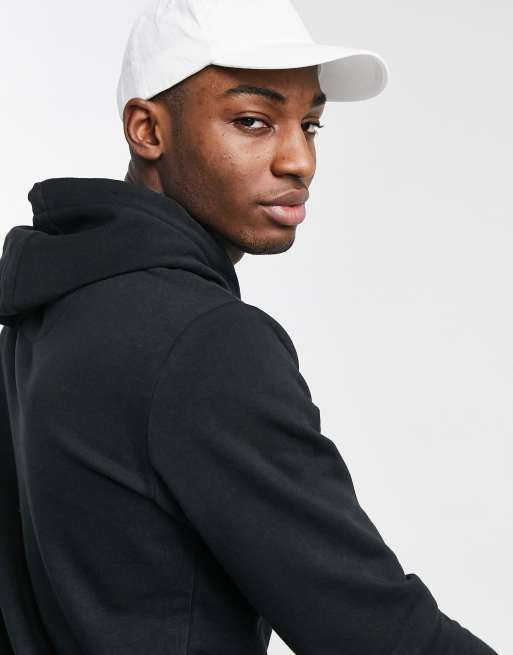 Brave Soul overhead hoodie in black, 3 of 4