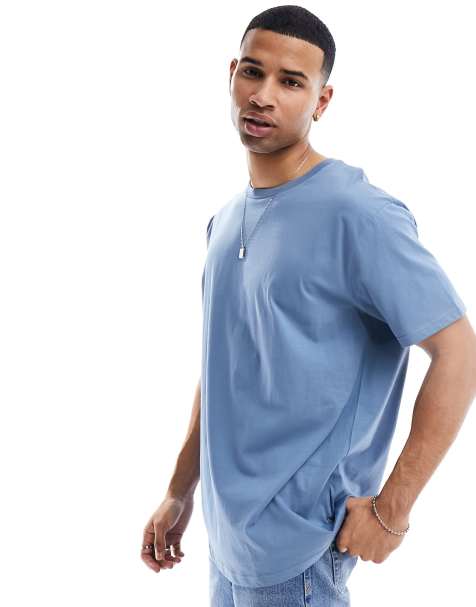 Brave Soul - Oversized blå T-shirt - view 1
