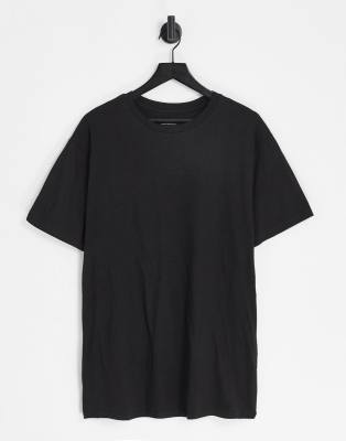 Brave Soul oversized t-shirt in black | ASOS