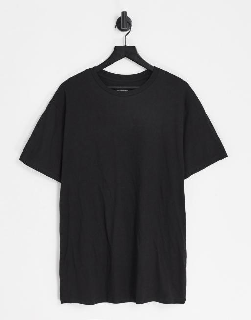 Brave Soul - Oversized T-shirt in zwart