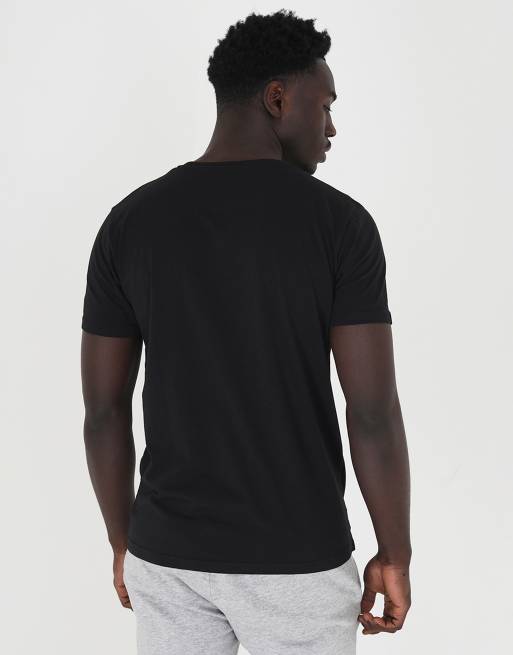 Brave Soul - Pack de 3 camisetas blancas con cuello redondo, 4 de 4