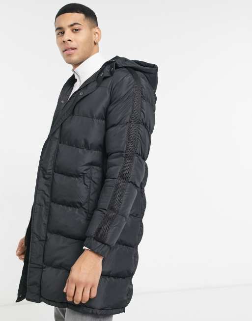 Brave Soul padded longline jacket | ASOS
