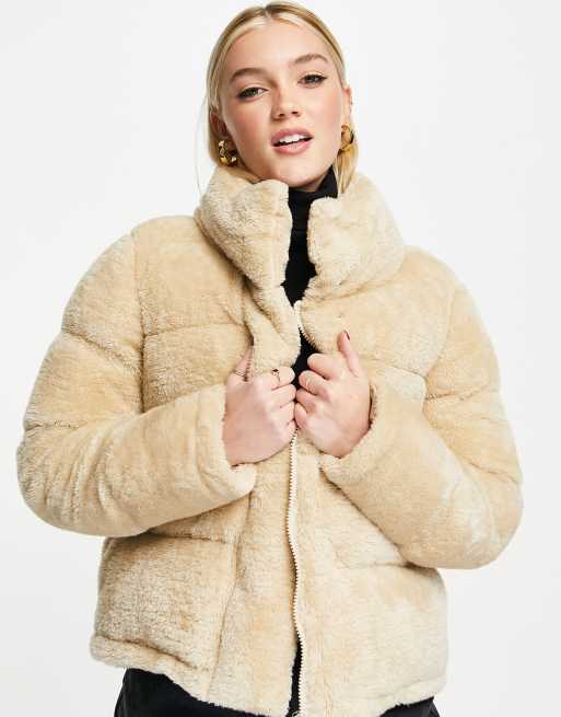 Brave Soul - Paloma - Giacca morbida color crema
