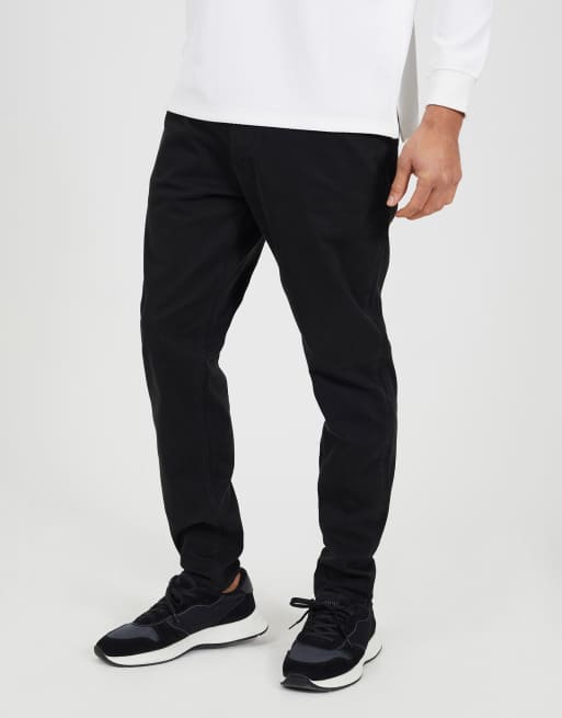 Brave Soul - Pantalon chino en sergé de coton -Noir, 2 de 4