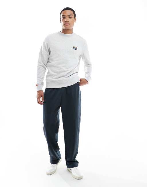 Brave Soul - Pantalon de jogging ample à cordon de serrage - Bleu marine, 2 de 5
