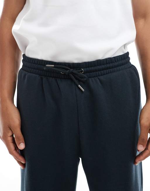 Brave Soul - Pantalon de jogging ample à cordon de serrage - Bleu marine, 4 de 5