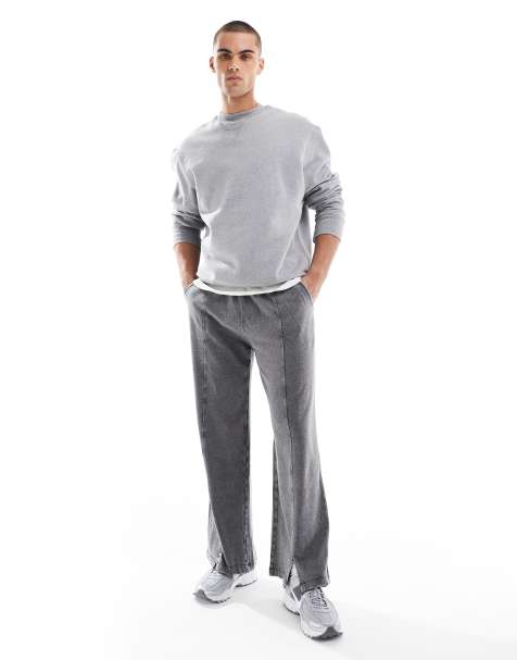 Brave Soul - Pantalon de jogging ample - Noir délavé - view 1