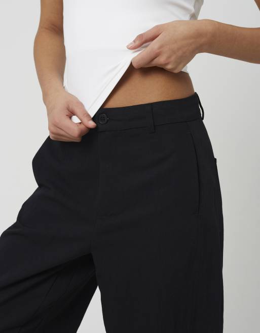 Brave Soul pantalon droit ajusté noir, 4 de 4