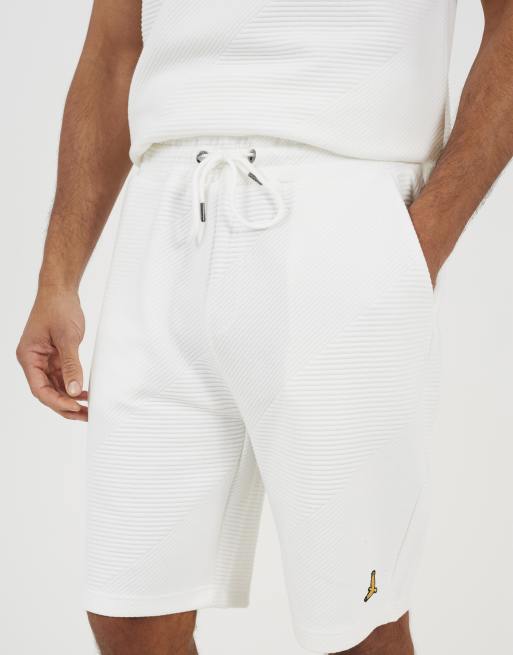 Brave Soul - Pantaloncini color crema con stemma, 4 di 4