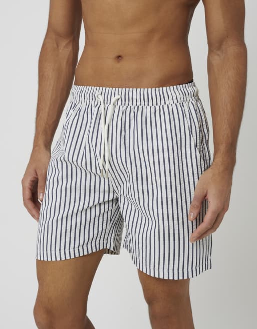 Brave Soul pantaloncini da bagno elasticizzati navy, 4 di 4