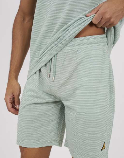 Brave Soul - Pantalones cortos verde menta de jacquard, 4 de 4